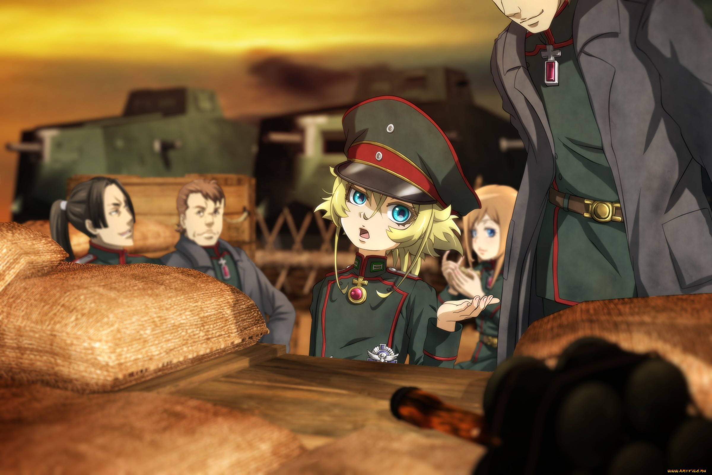 , youjo senki, tanya, degurechaff